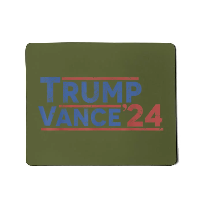 Trump Vance 2024 Retro Usa President Rally 2024 Mousepad