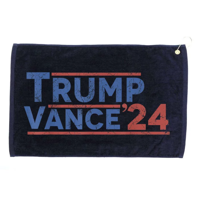 Trump Vance 2024 Retro Usa President Rally 2024 Grommeted Golf Towel