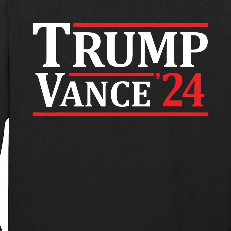 Trump Vance 24 Trump 2024 Long Sleeve Shirt