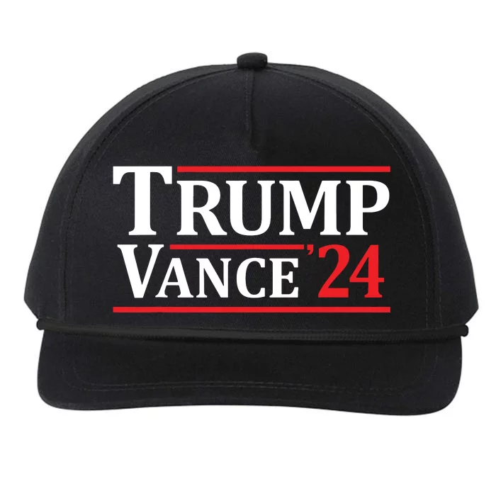 Trump Vance 24 Trump 2024 Snapback Five-Panel Rope Hat