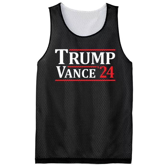 Trump Vance 24 Trump 2024 Mesh Reversible Basketball Jersey Tank