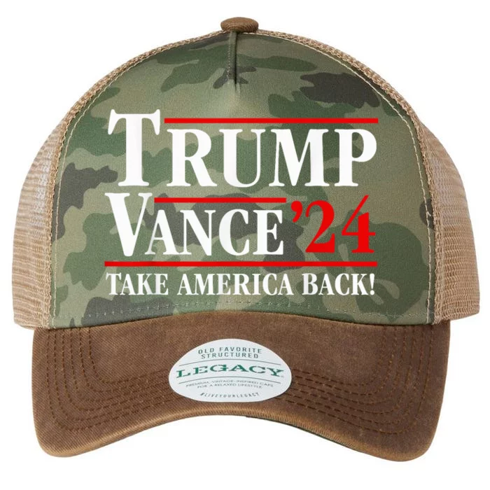 Trump Vance 2024 Vice President Vp Trump 2024 Election Legacy Tie Dye Trucker Hat