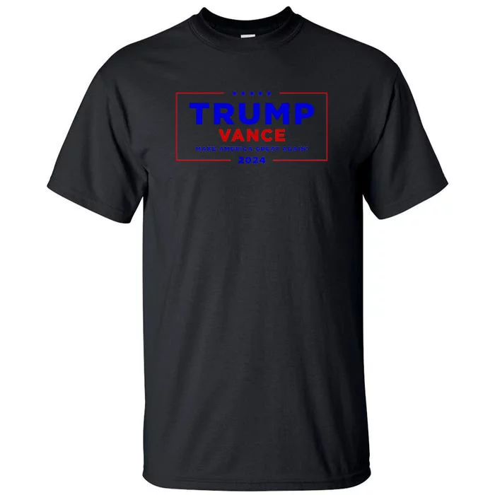 Trump Vance 2024 Brick Wall Texture Tall T-Shirt