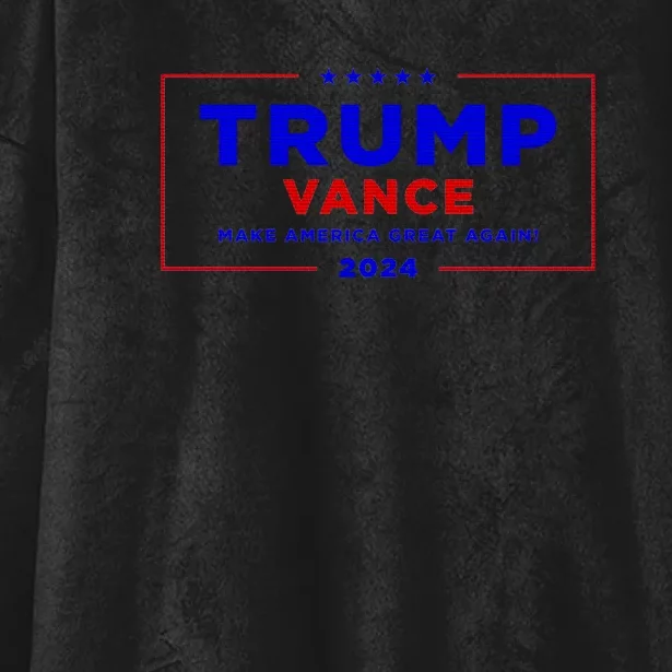 Trump Vance 2024 Brick Wall Texture Hooded Wearable Blanket