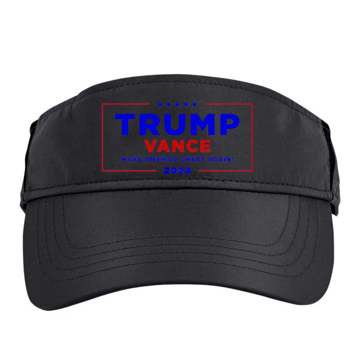 Trump Vance 2024 Brick Wall Texture Adult Drive Performance Visor