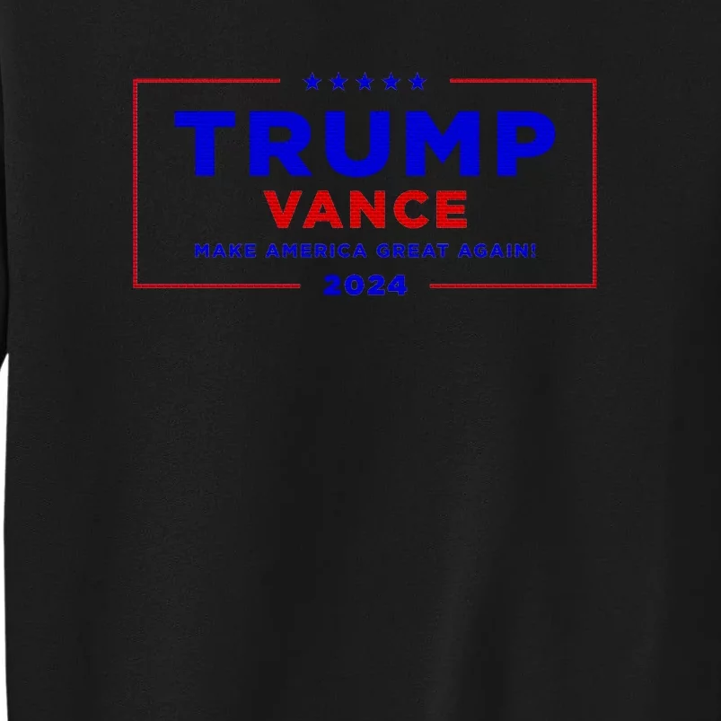 Trump Vance 2024 Brick Wall Texture Tall Sweatshirt