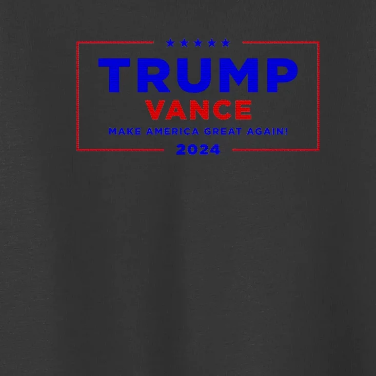 Trump Vance 2024 Brick Wall Texture Toddler T-Shirt