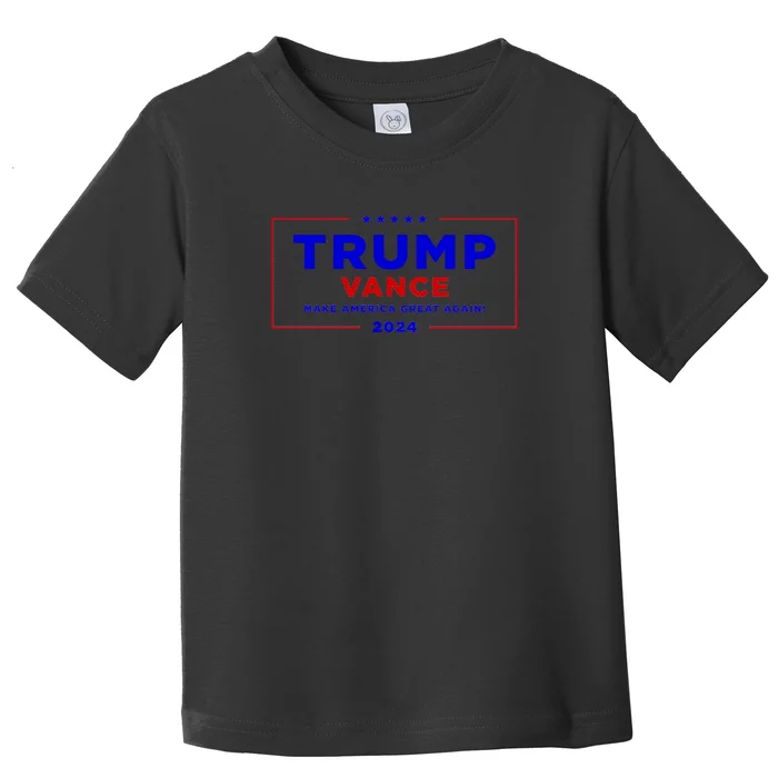 Trump Vance 2024 Brick Wall Texture Toddler T-Shirt