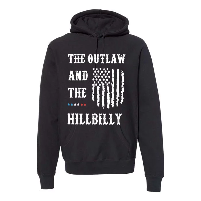 Trump Vance 2024 Outlaw Hillbilly Premium Hoodie