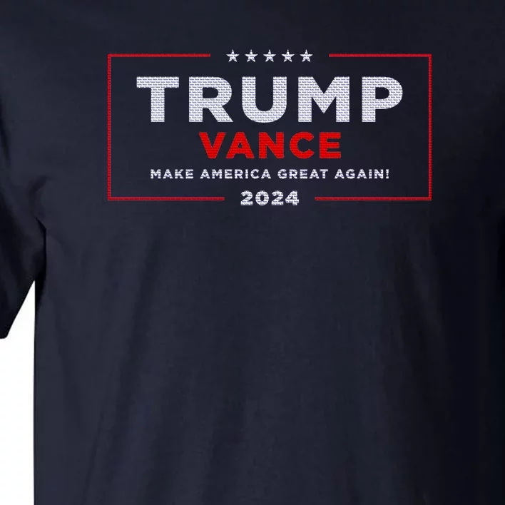 Trump Vance 2024 Brick Texture Tall T-Shirt