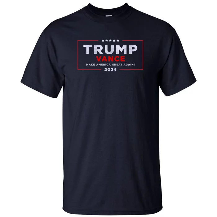 Trump Vance 2024 Brick Texture Tall T-Shirt