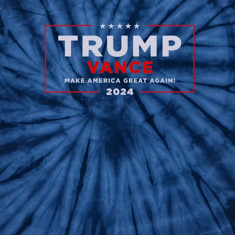 Trump Vance 2024 Brick Texture Tie-Dye T-Shirt