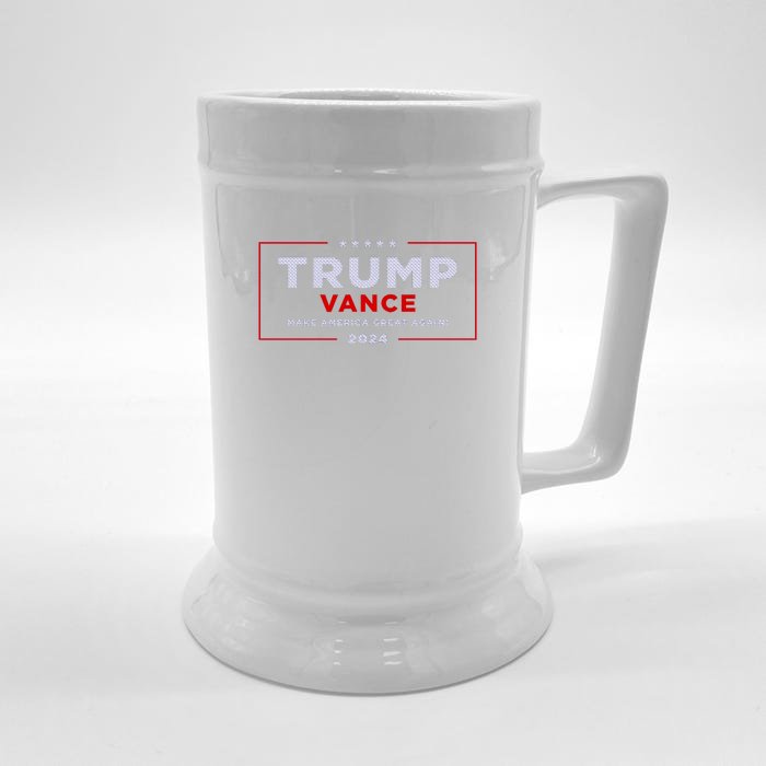 Trump Vance 2024 Brick Texture Front & Back Beer Stein