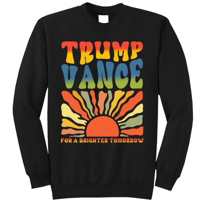 Trump Vance 2024 Campaign Apparel Patriotic Election Wear Tall Sweatshirt