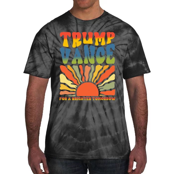 Trump Vance 2024 Campaign Apparel Patriotic Election Wear Tie-Dye T-Shirt