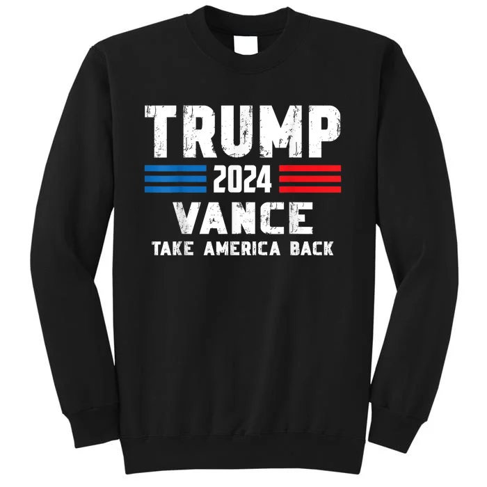 Trump Vance 2024 Vp Eagle America Election Take America Back Sweatshirt