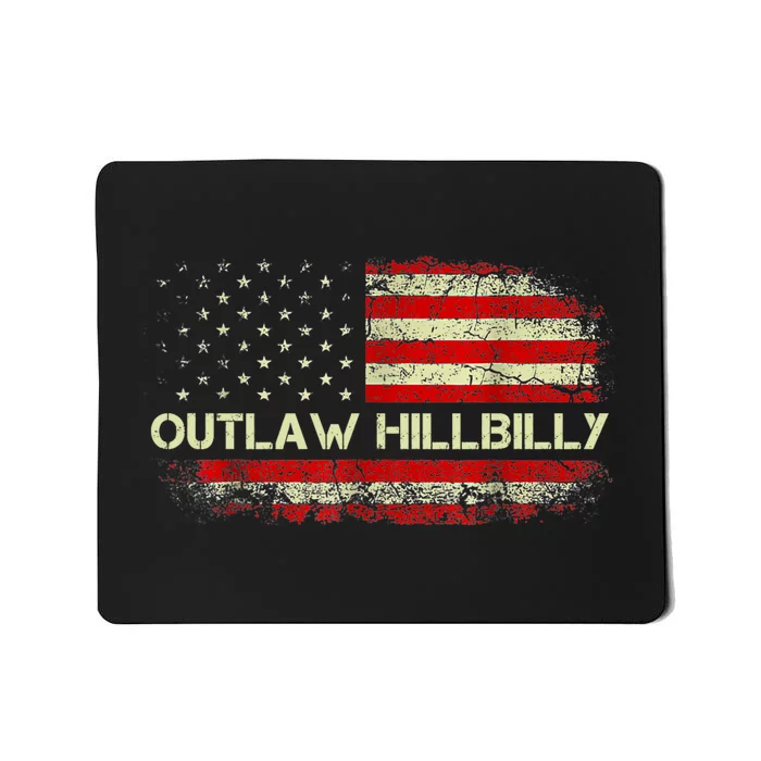 Trump Vance 2024 J.D. Vance Outlaw Hillbilly Mousepad