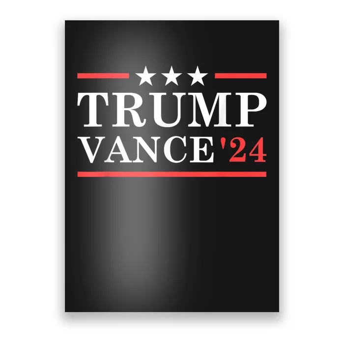 Trump Vance 2024 For President Vp Usa Election Patriotic Poster