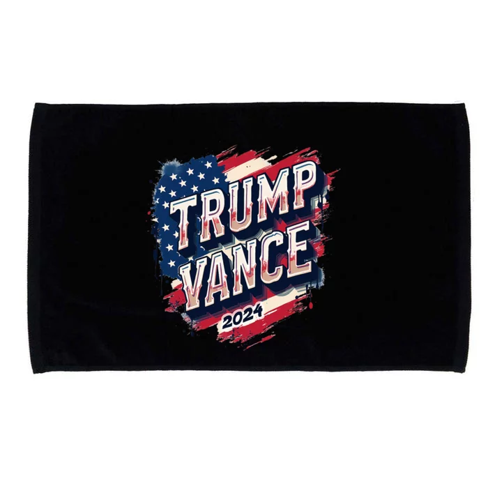 Trump Vance 2024 Republican Maga Country Microfiber Hand Towel