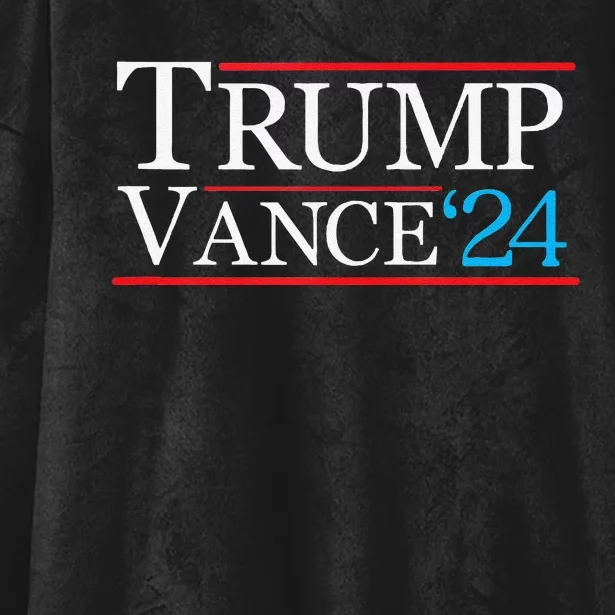 Trump Vance 2024 Trump Campaign T Jd Vance Hooded Wearable Blanket