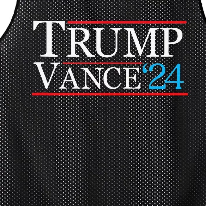 Trump Vance 2024 Trump Campaign T Jd Vance Mesh Reversible Basketball Jersey Tank