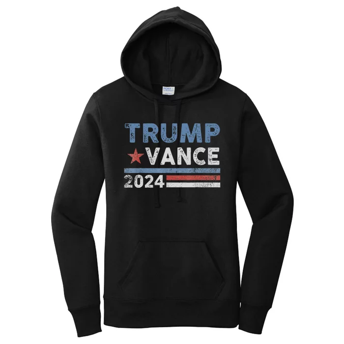 Trump Vance 2024 President Trump Women's Pullover Hoodie