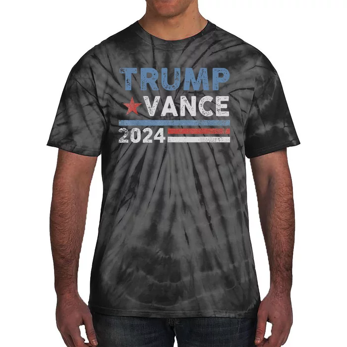 Trump Vance 2024 President Trump Tie-Dye T-Shirt