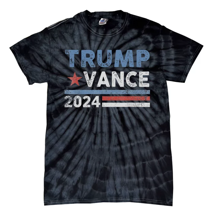 Trump Vance 2024 President Trump Tie-Dye T-Shirt