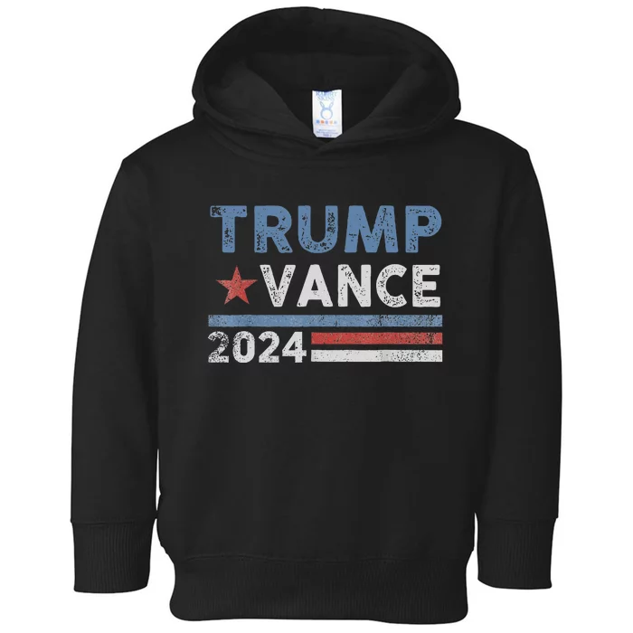 Trump Vance 2024 President Trump Toddler Hoodie