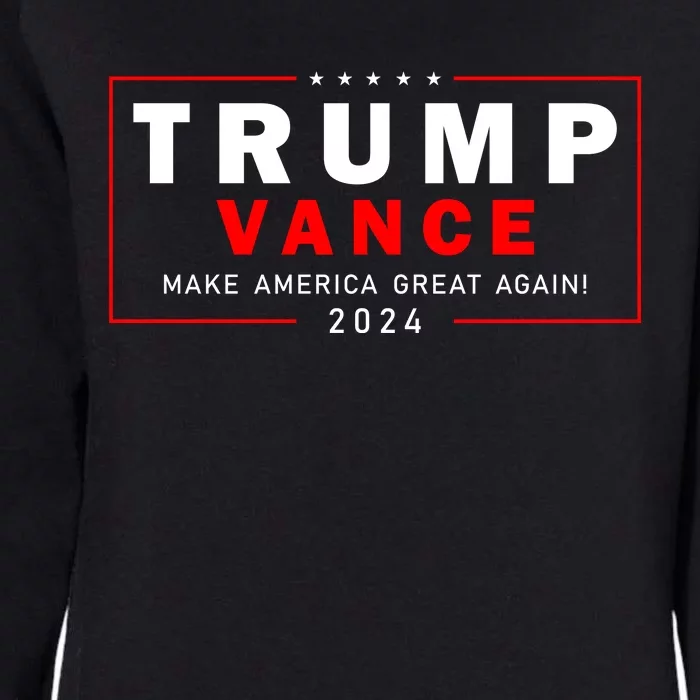 Trump Vance 2024 Make America Great Again Maga President Womens California Wash Sweatshirt