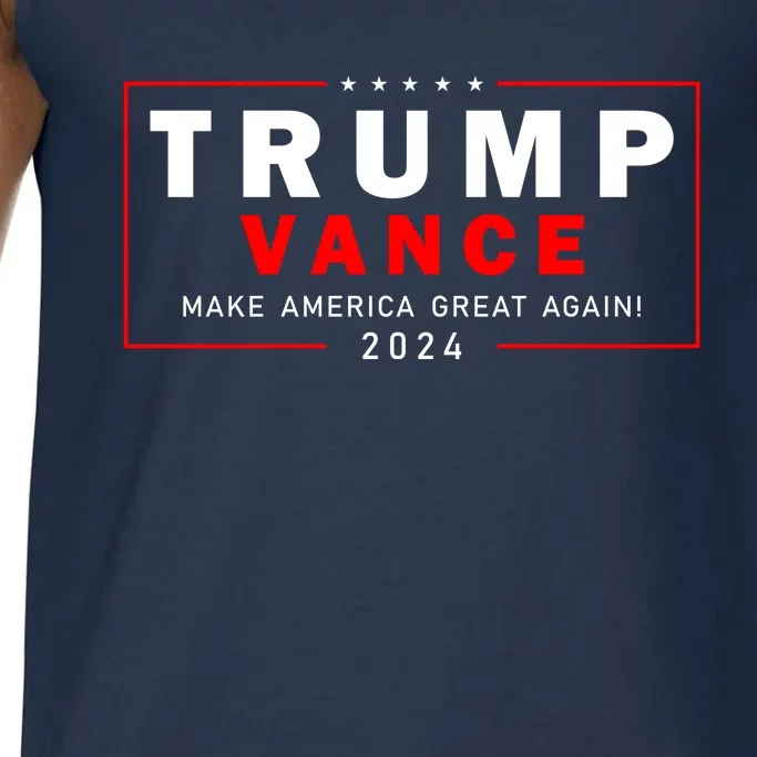 Trump Vance 2024 Make America Great Again Maga President Comfort Colors® Tank Top