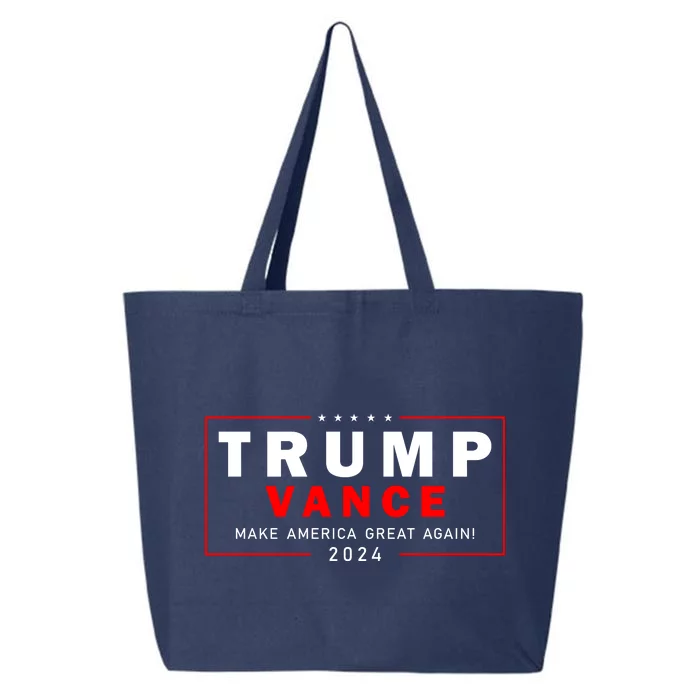 Trump Vance 2024 Make America Great Again Maga President 25L Jumbo Tote