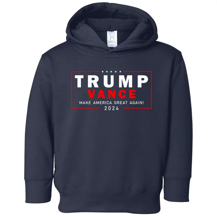 Trump Vance 2024 Make America Great Again Maga President Toddler Hoodie