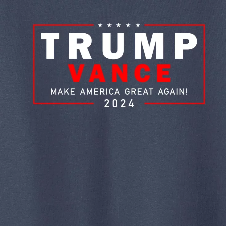 Trump Vance 2024 Make America Great Again Maga President Toddler T-Shirt