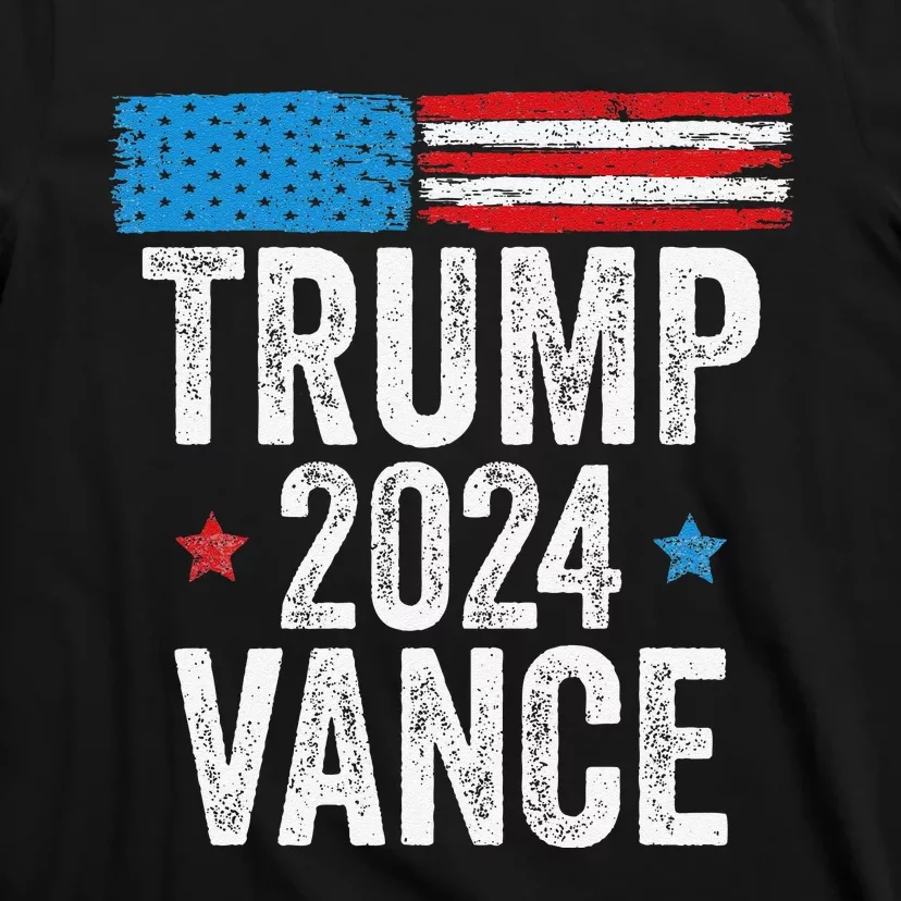 Trump Vance 2024 Donald Trump Jd Vance 2024 Pro Trump 2024 T-Shirt