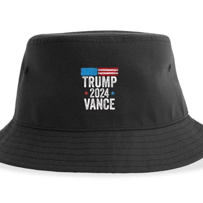 Trump Vance 2024 Donald Trump Jd Vance 2024 Pro Trump 2024 Sustainable Bucket Hat