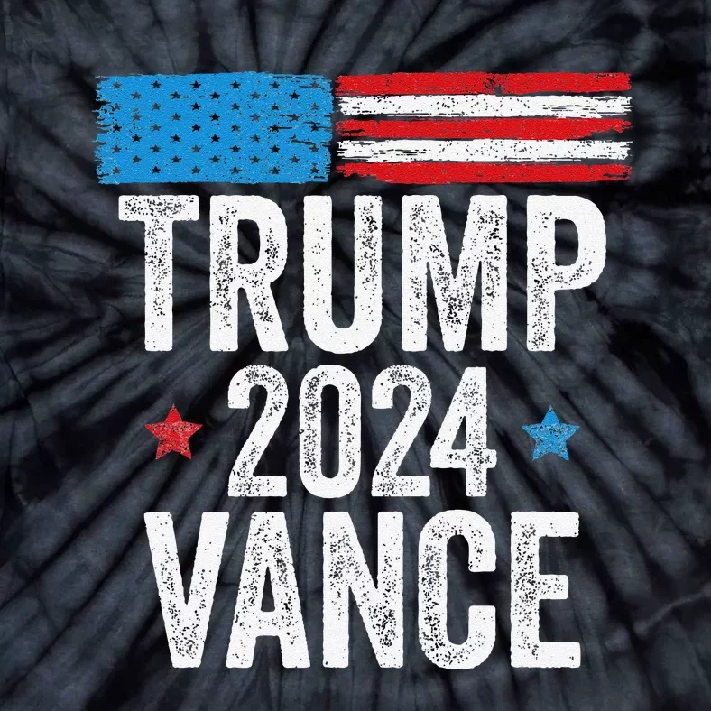 Trump Vance 2024 Donald Trump Jd Vance 2024 Pro Trump 2024 Tie-Dye T-Shirt