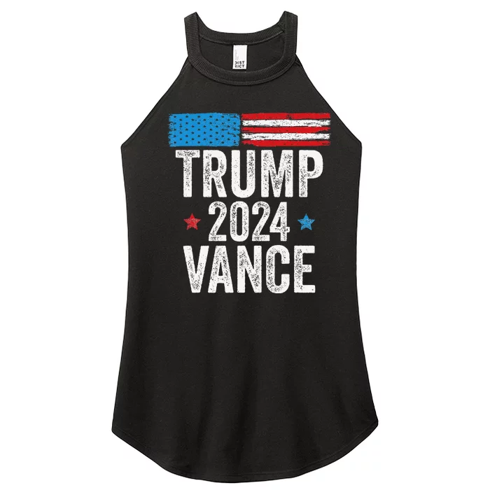 Trump Vance 2024 Donald Trump Jd Vance 2024 Pro Trump 2024 Women’s Perfect Tri Rocker Tank