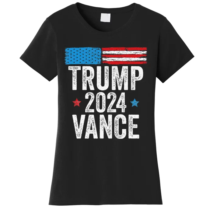 Trump Vance 2024 Donald Trump Jd Vance 2024 Pro Trump 2024 Women's T-Shirt