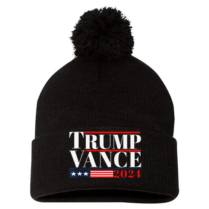 Trump Vance 2024 Pom Pom 12in Knit Beanie