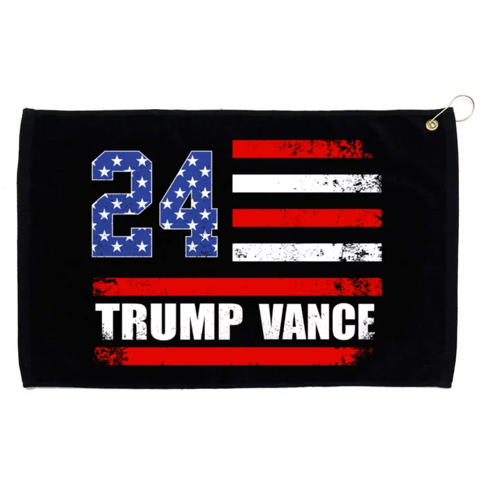 Trump Vance 2024 Donald Trump 2024 President J.D. Vance Jd Grommeted Golf Towel