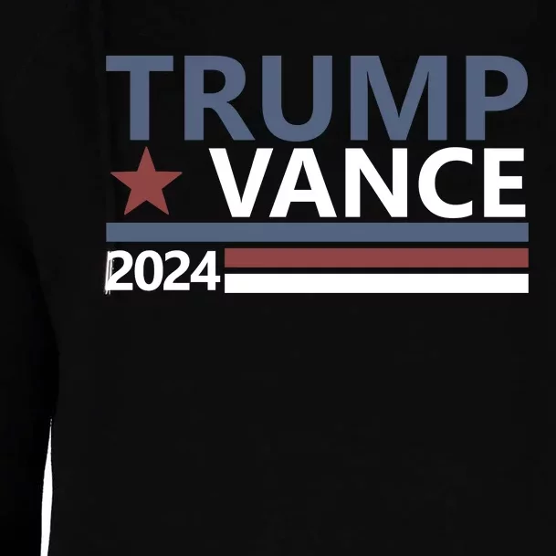 Trump Vance 2024 Womens Funnel Neck Pullover Hood