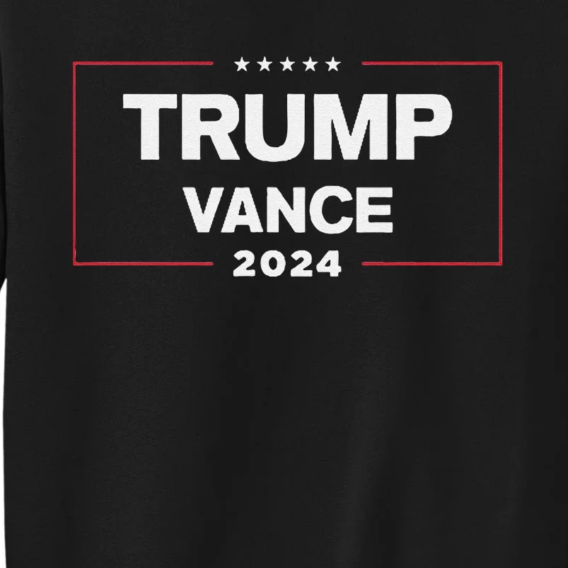 Trump Vance 2024 For President Vp Election Campaign Pocket Sweatshirt