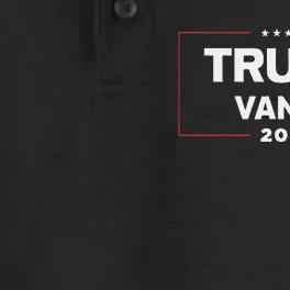 Trump Vance 2024 For President Vp Election Campaign Pocket Dry Zone Grid Performance Polo