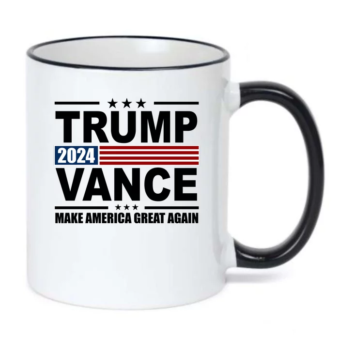 Trump Vance 2024 Make America Great Again Black Color Changing Mug