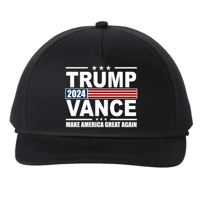 Trump Vance 2024 Make America Great Again Snapback Five-Panel Rope Hat