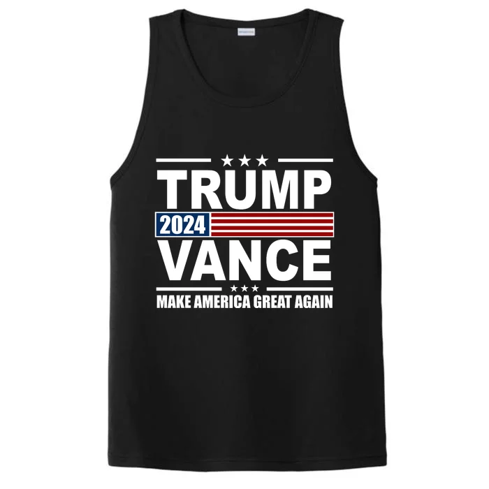 Trump Vance 2024 Make America Great Again Performance Tank