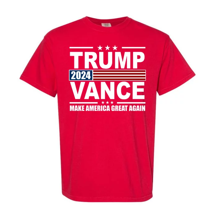 Trump Vance 2024 Make America Great Again Garment-Dyed Heavyweight T-Shirt