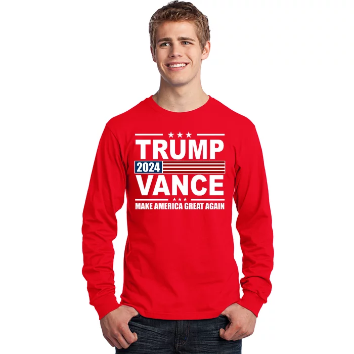 Trump Vance 2024 Make America Great Again Long Sleeve Shirt