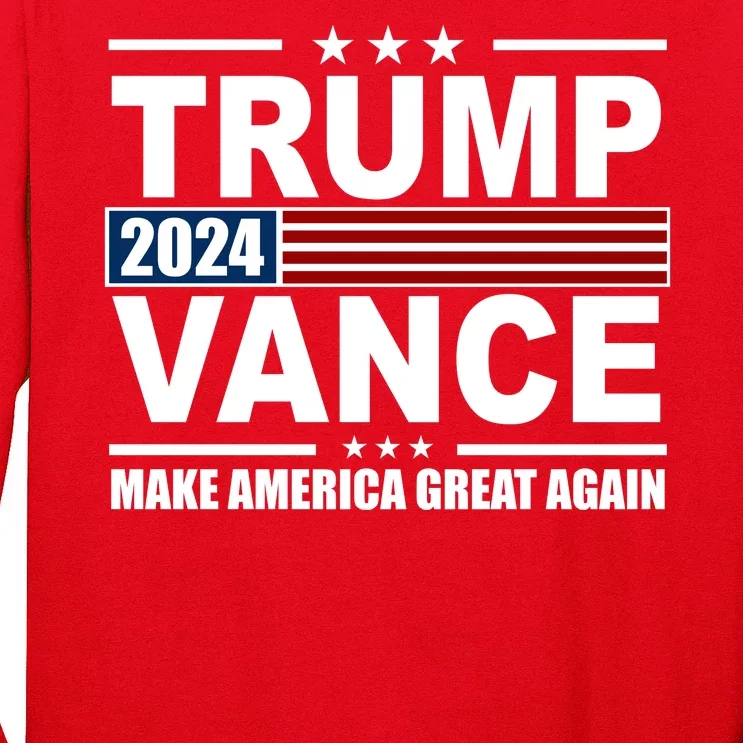 Trump Vance 2024 Make America Great Again Long Sleeve Shirt